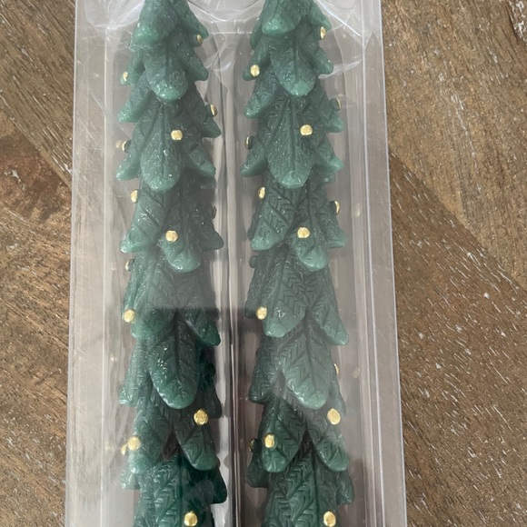 Green Tree Shaped Candles - Picture 2 of 3